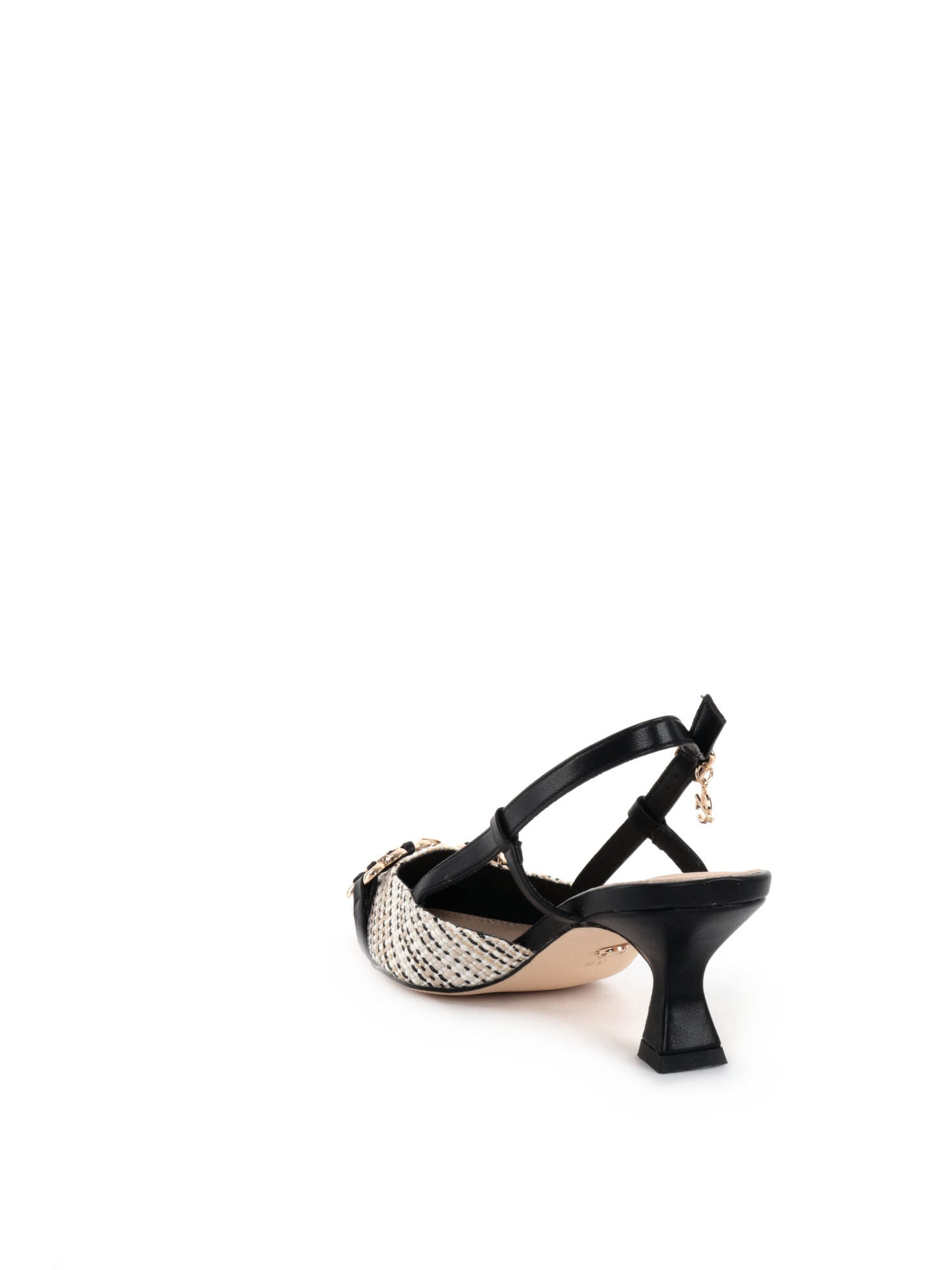 SLINGBACK CON FIBBIA CLYO' DONNA NERO