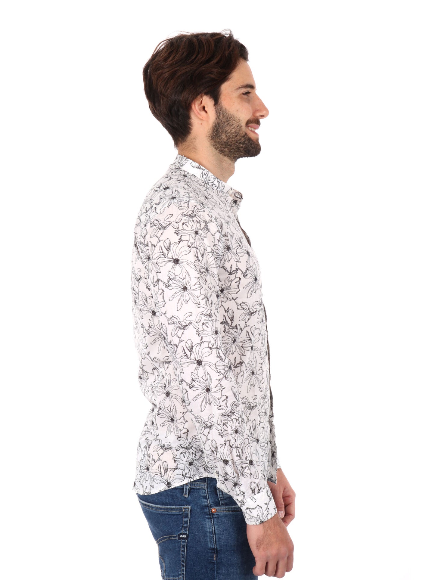 CAMICIA CON STAMPA GIANNI LUPO UOMO FANTASIA