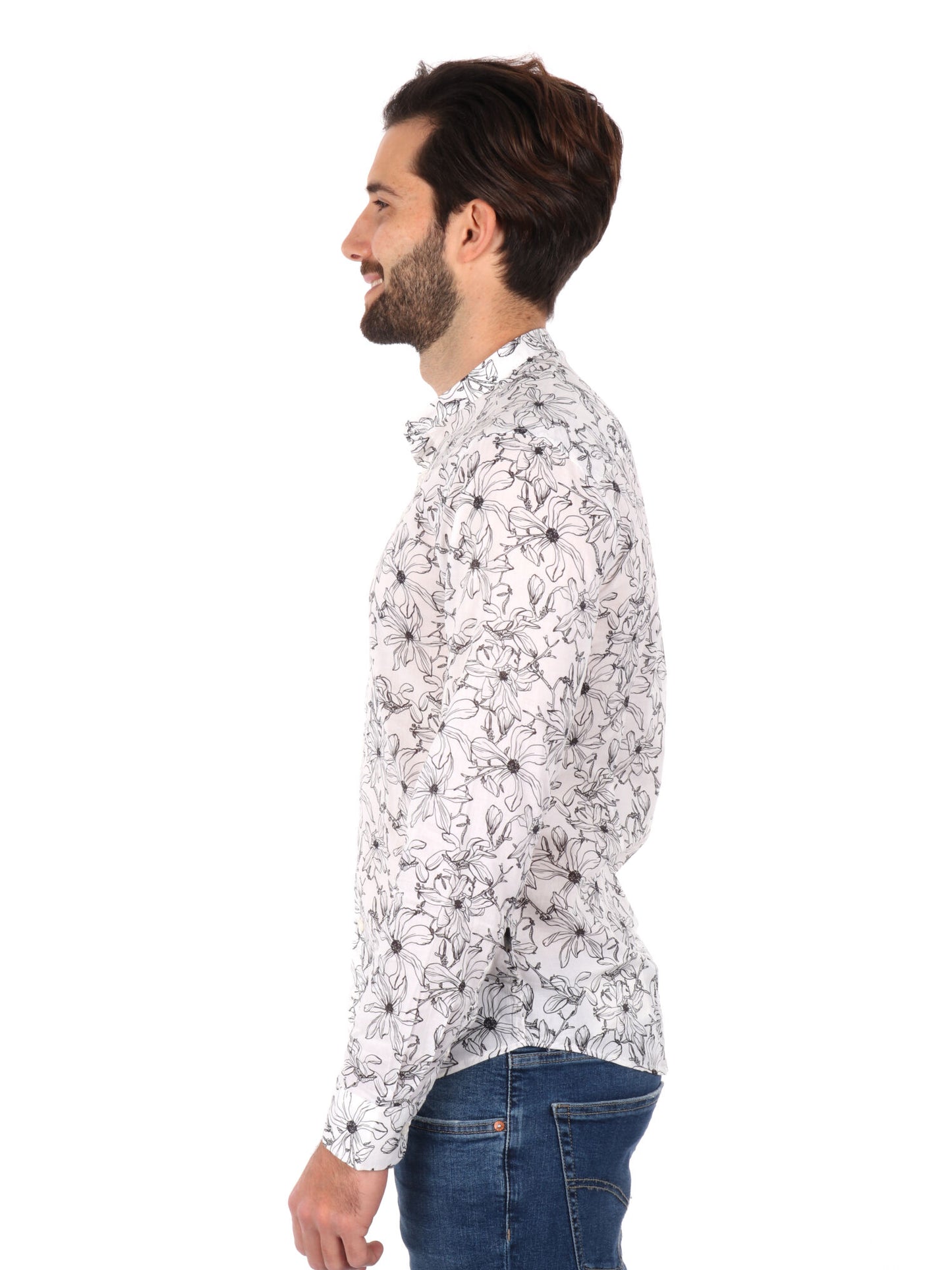 CAMICIA CON STAMPA GIANNI LUPO UOMO FANTASIA