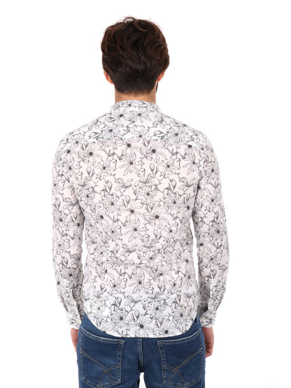 CAMICIA CON STAMPA GIANNI LUPO UOMO FANTASIA