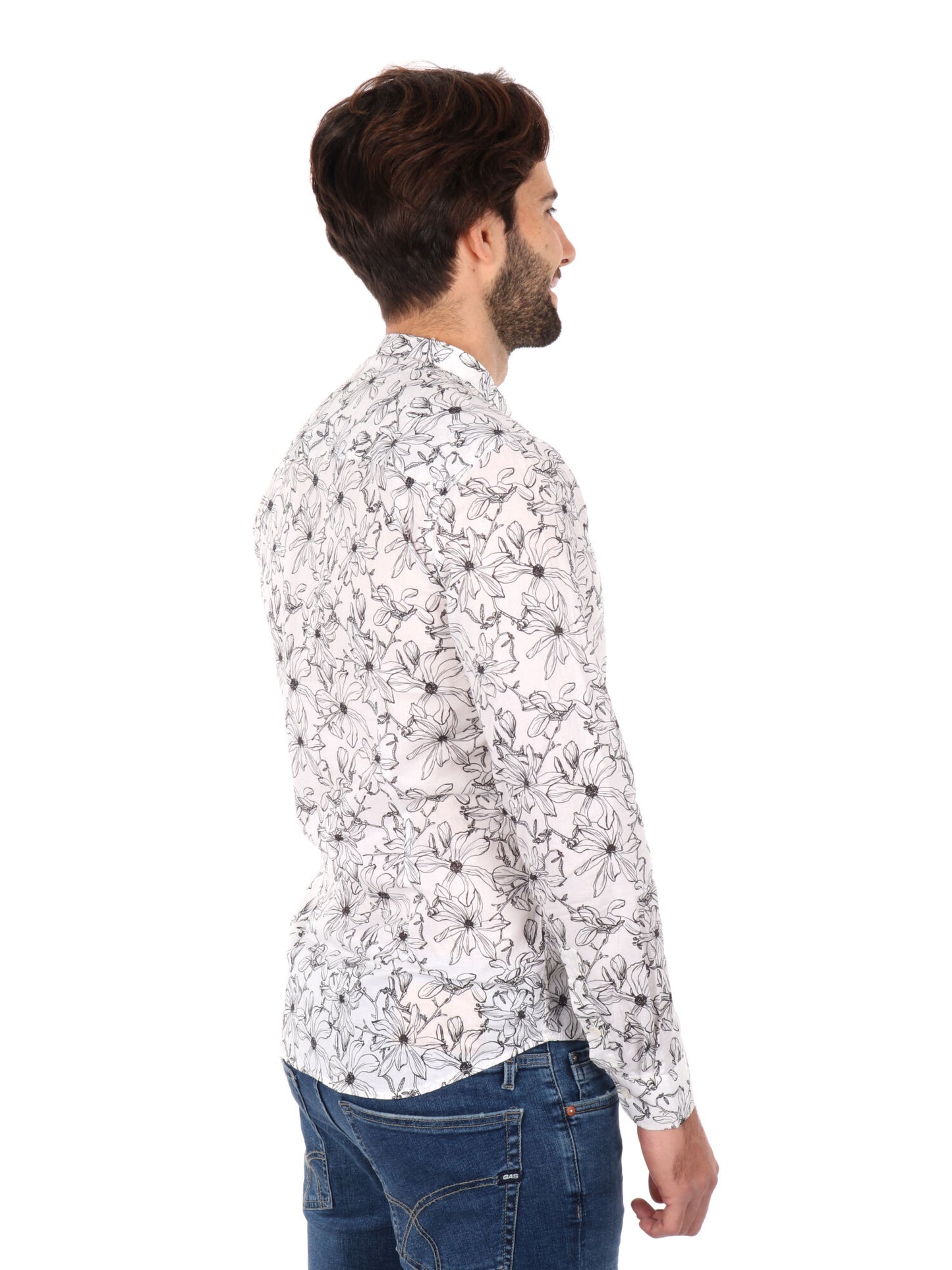 CAMICIA CON STAMPA GIANNI LUPO UOMO FANTASIA