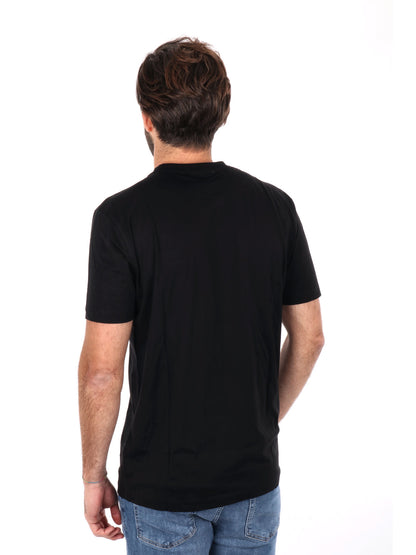 T-SHIRT GIANNI LUPO UOMO NERO