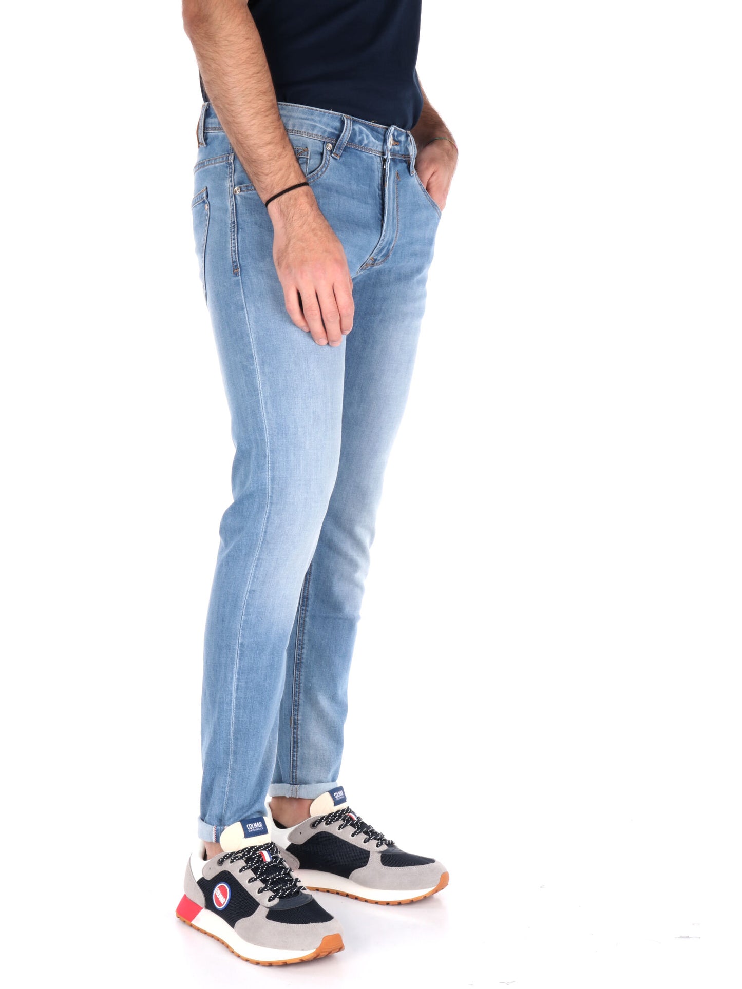 Jeans Kevin da uomo Gianni Lupo in denim casual