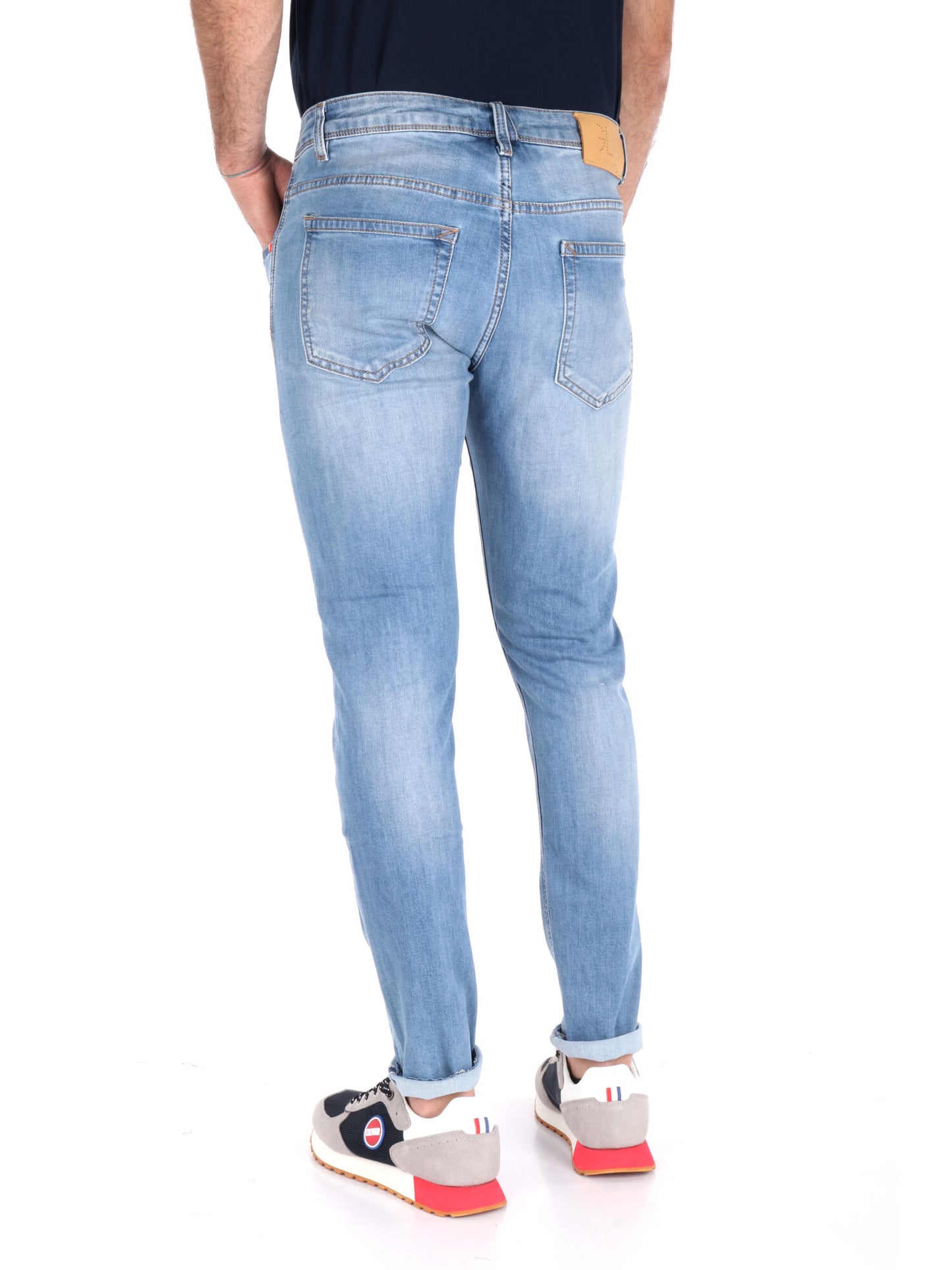 Jeans Kevin da uomo Gianni Lupo in denim casual