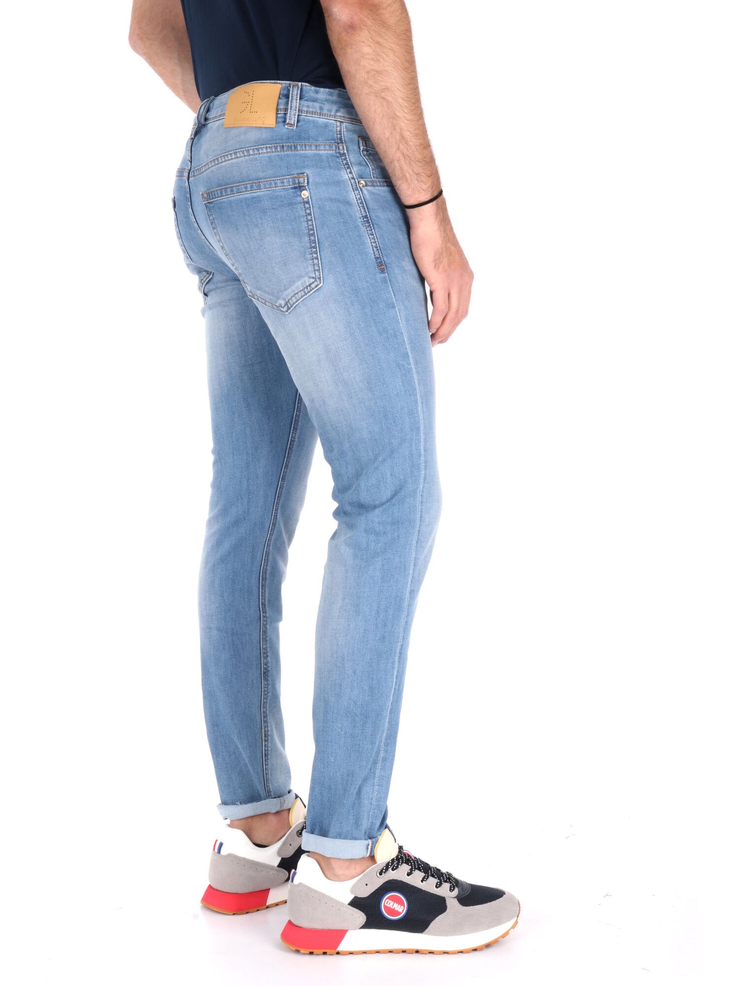 Jeans Kevin da uomo Gianni Lupo in denim casual