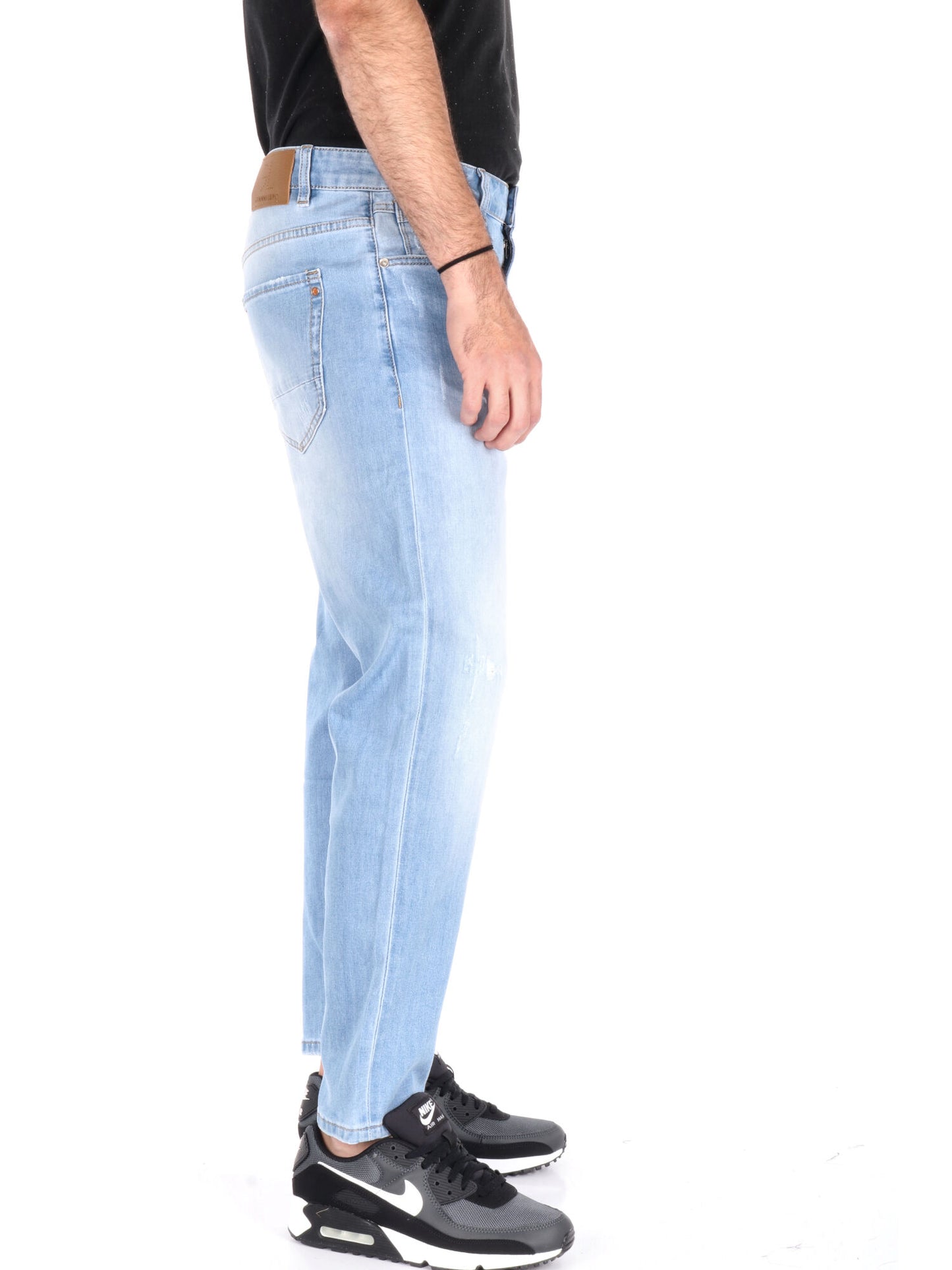 DENIM MIKE CON GRAFFI GIANNI LUPO UOMO JEANS