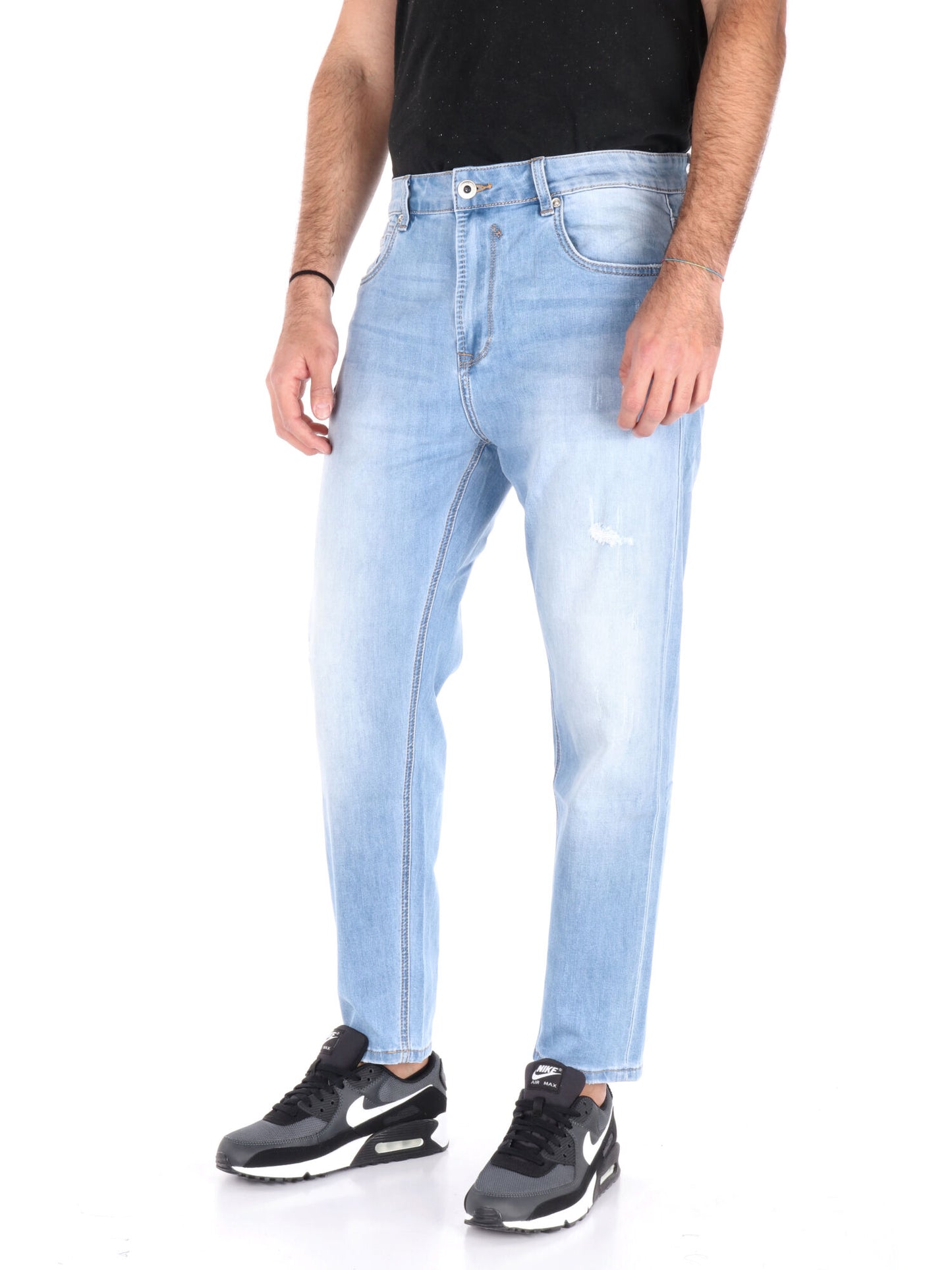 DENIM MIKE CON GRAFFI GIANNI LUPO UOMO JEANS
