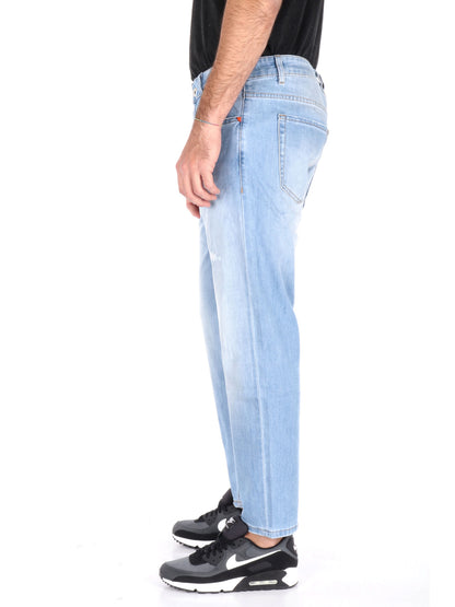 DENIM MIKE CON GRAFFI GIANNI LUPO UOMO JEANS