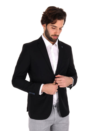 GIACCA MONOPETTO GIANNI LUPO UOMO NERO