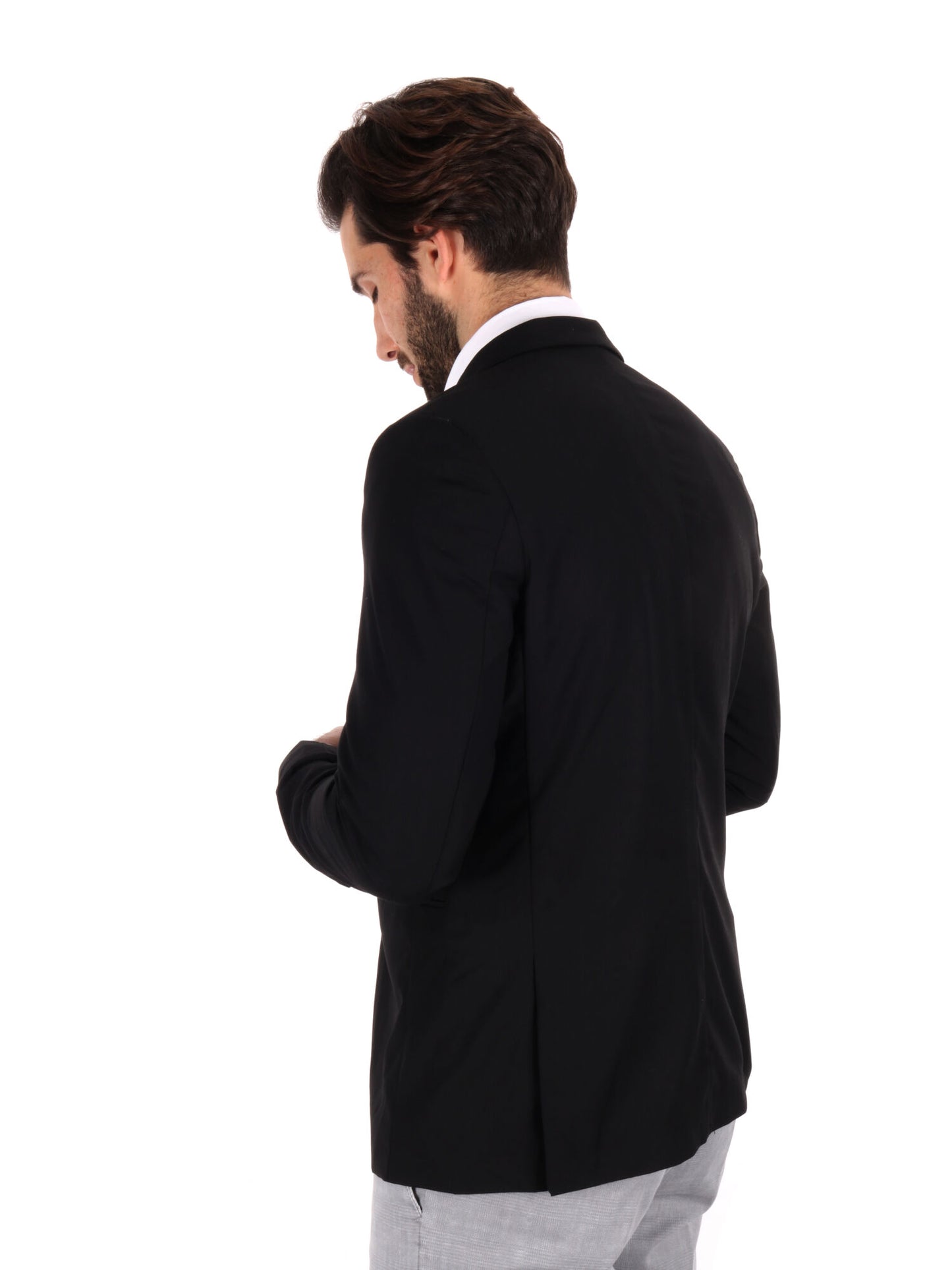 GIACCA MONOPETTO GIANNI LUPO UOMO NERO