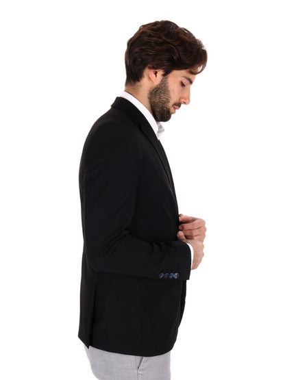 GIACCA MONOPETTO GIANNI LUPO UOMO NERO