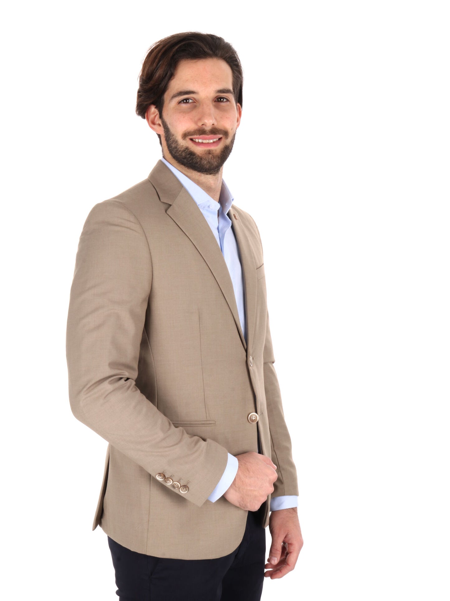 GIACCA MONOPETTO GIANNI LUPO UOMO CAMEL