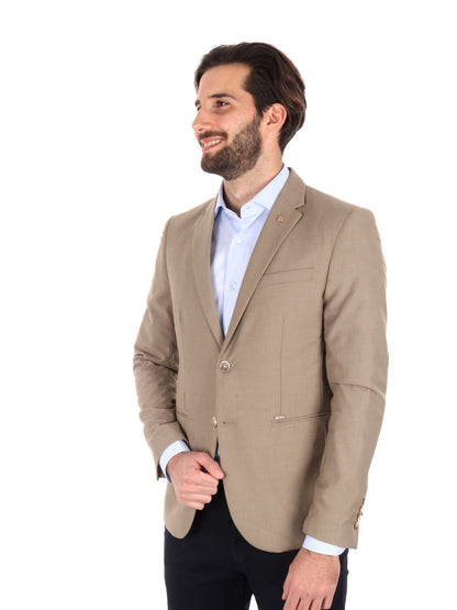 GIACCA MONOPETTO GIANNI LUPO UOMO CAMEL