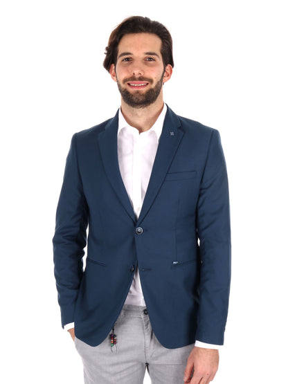 GIACCA MONOPETTO GIANNI LUPO UOMO DENIM