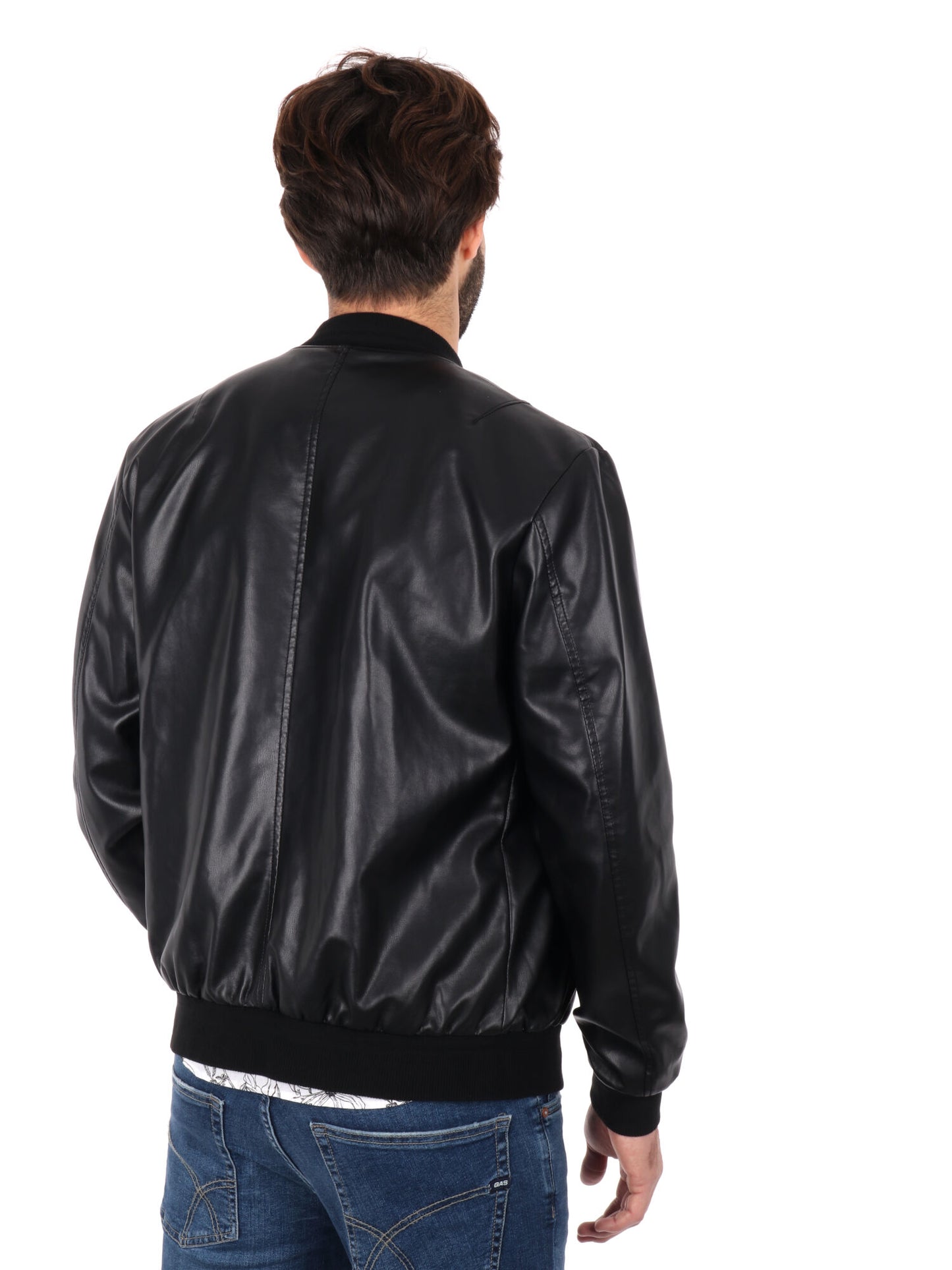 GIUBBINO BOMBER GIANNI LUPO UOMO NERO