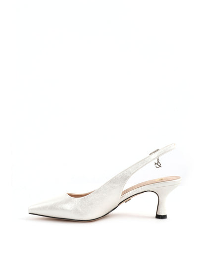SLINGBACK IN LAMINATO CLYO' DONNA ARGENTO