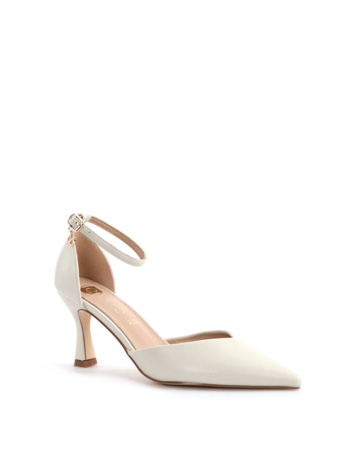 Clyo' decollete' decollete'/chanel da donna panna
