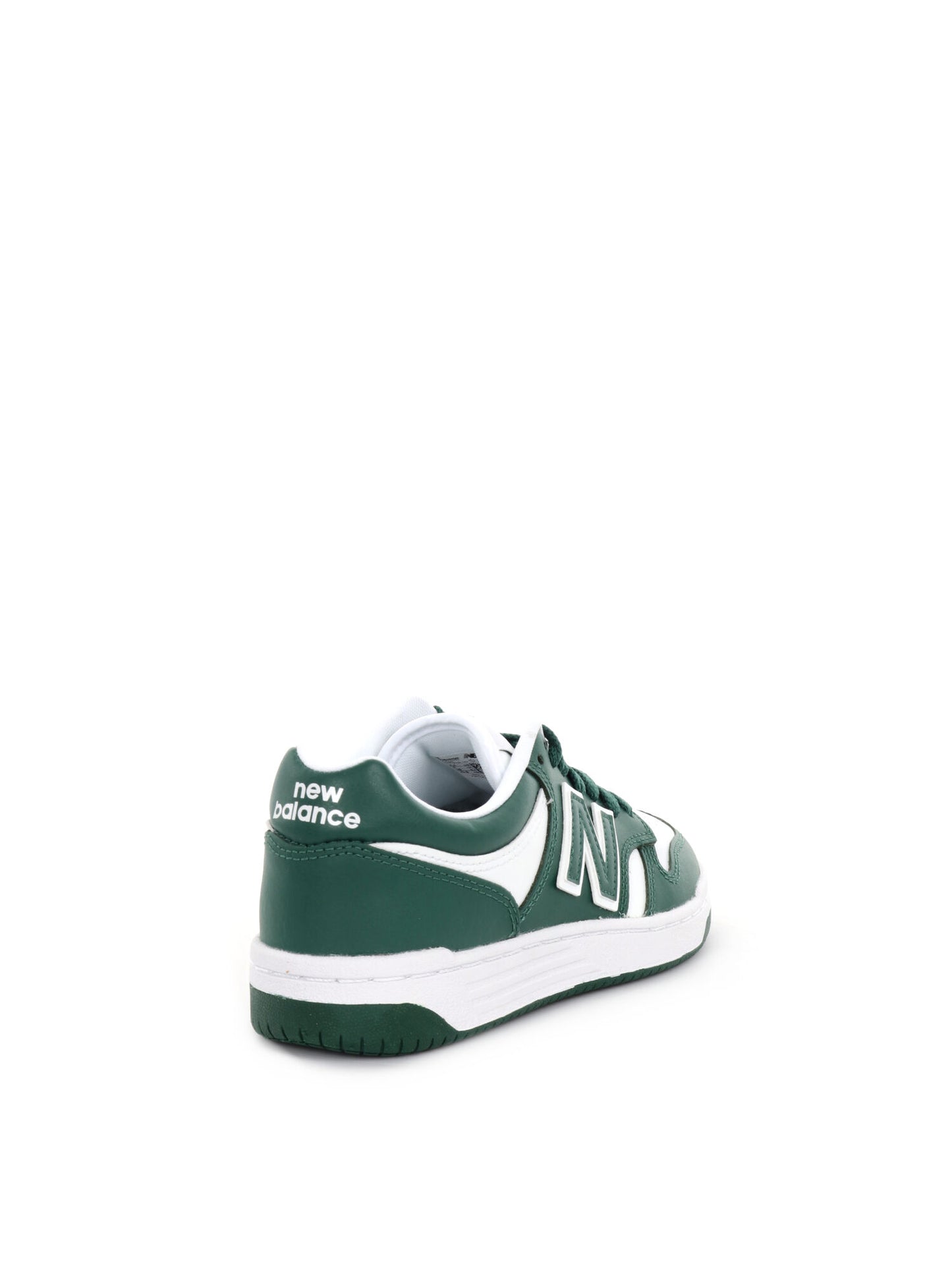 SNEAKERS NEW BALANCE 480 RAGAZZO BIANCO-VERDE