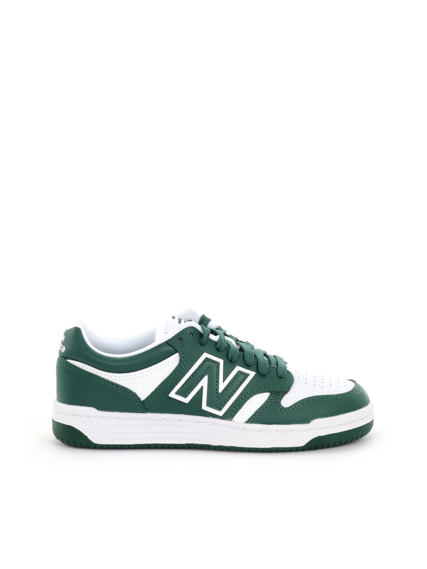 SNEAKERS NEW BALANCE 480 RAGAZZO BIANCO-VERDE