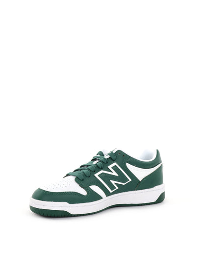 SNEAKERS NEW BALANCE 480 RAGAZZO BIANCO-VERDE