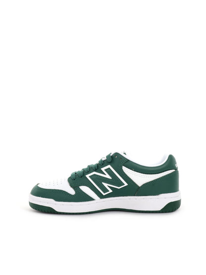 SNEAKERS NEW BALANCE 480 RAGAZZO BIANCO-VERDE