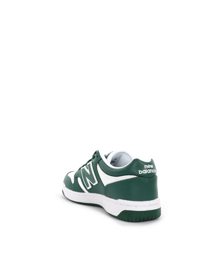 SNEAKERS NEW BALANCE 480 RAGAZZO BIANCO-VERDE