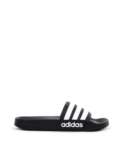 Ciabatte Adilette Show Adidas da uomo nere e bianche comode e sportive