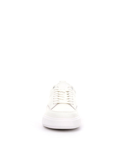 SNEAKERS LOW TOP LACE UP BASKET CALVIN KLEIN JEANS UOMO BIANCO