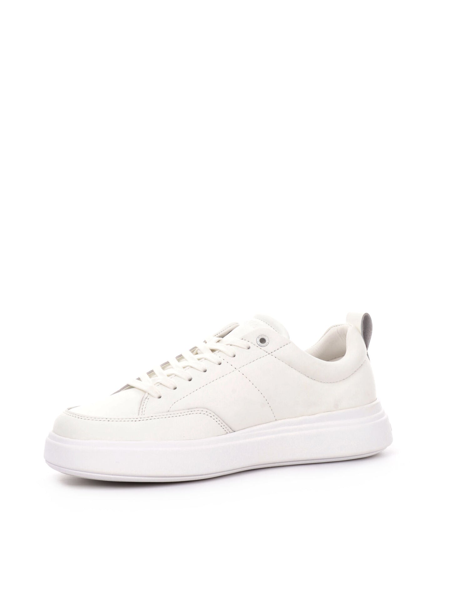 SNEAKERS LOW TOP LACE UP BASKET CALVIN KLEIN JEANS UOMO BIANCO