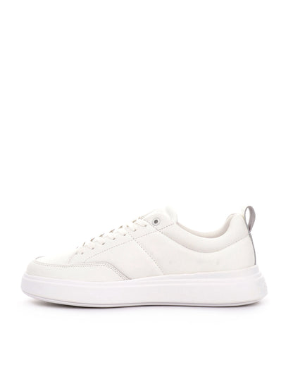 SNEAKERS LOW TOP LACE UP BASKET CALVIN KLEIN JEANS UOMO BIANCO