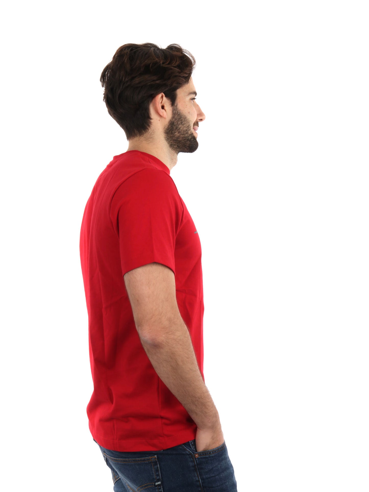 T-SHIRT GIROCOLLO JORDAN AIR DA UOMO ROSSO