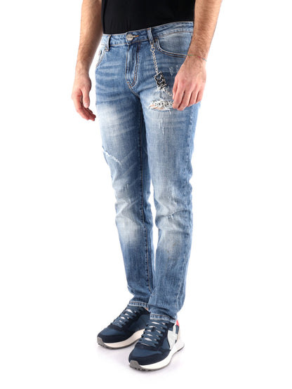 DENIM CON CATENA ICON UOMO JEANS
