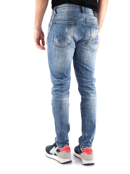 DENIM CON CATENA ICON UOMO JEANS