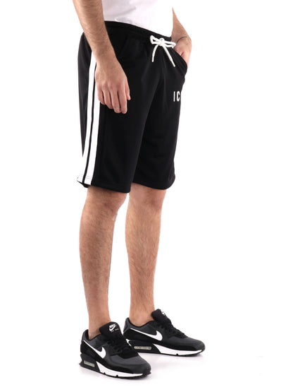 ICON FELPA ZIP POLY - NERO
