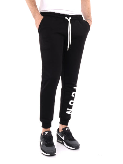 PANTALONE JOGGING ICON UOMO NERO