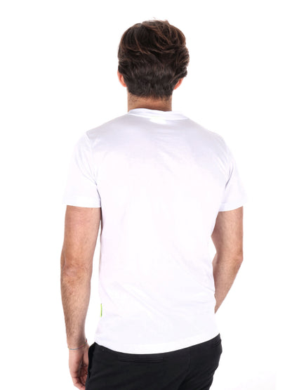 T-SHIRT LOGO SCHIZZI ICON UOMO BIANCO