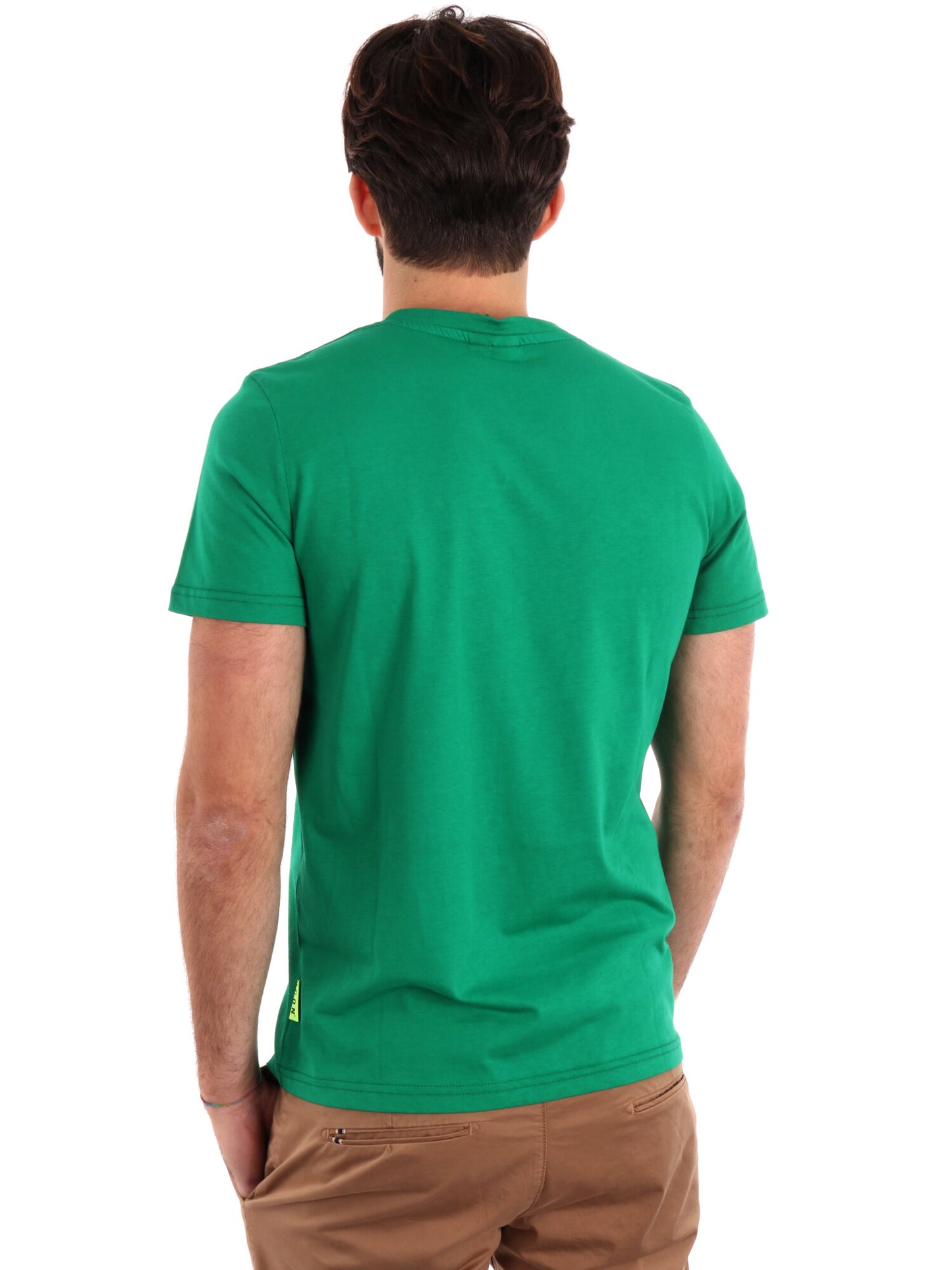 T-SHIRT LOGO SCHIZZI ICON UOMO VERDE