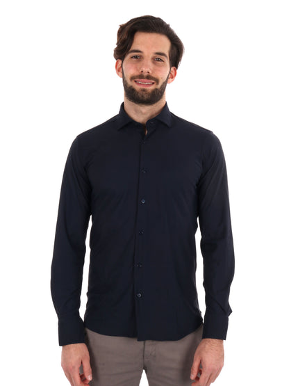 Fb camicia oxford pe da uomo blu