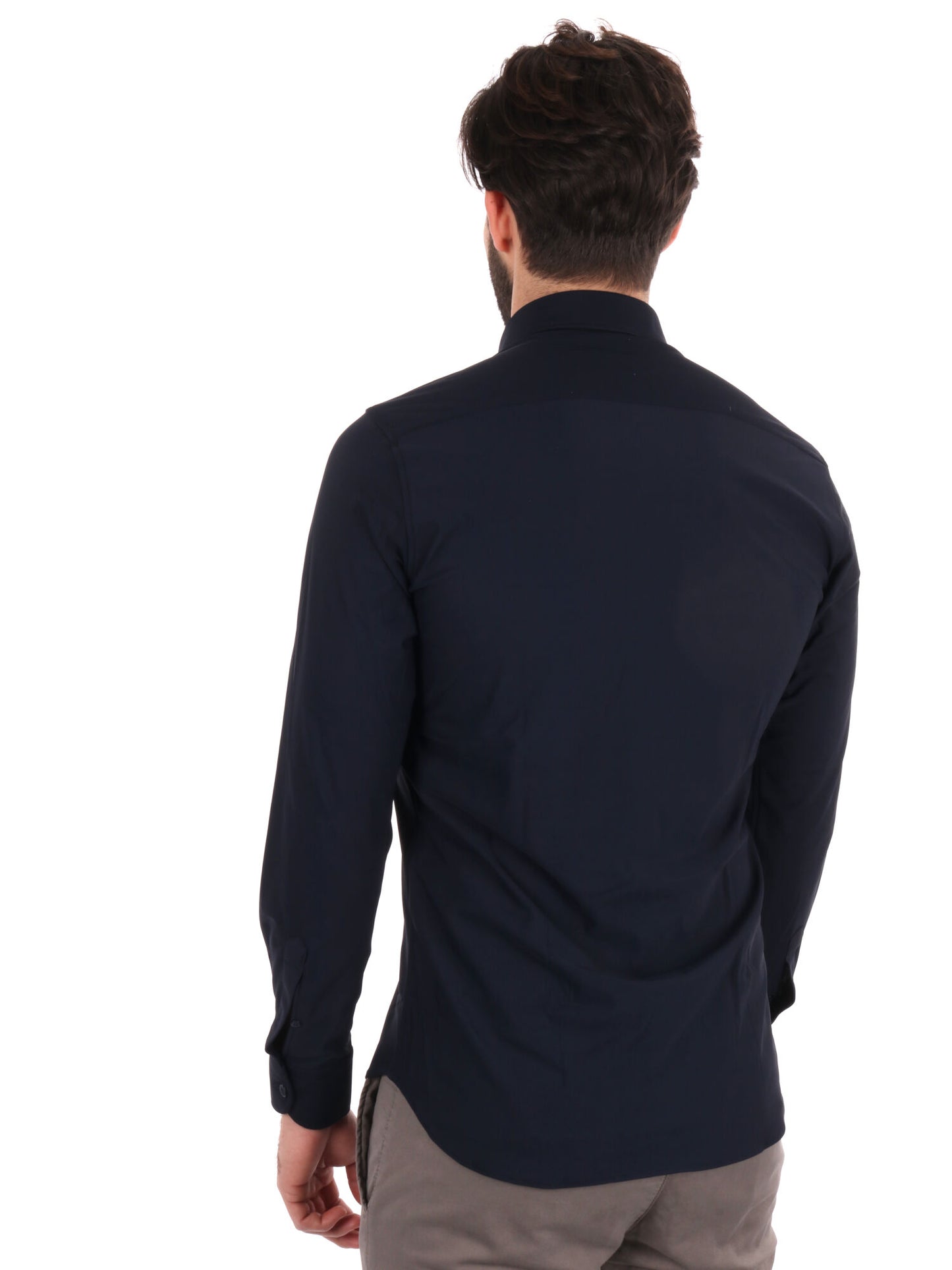 CAMICIA PERFORMANCE OXFORD FB UOMO BLU