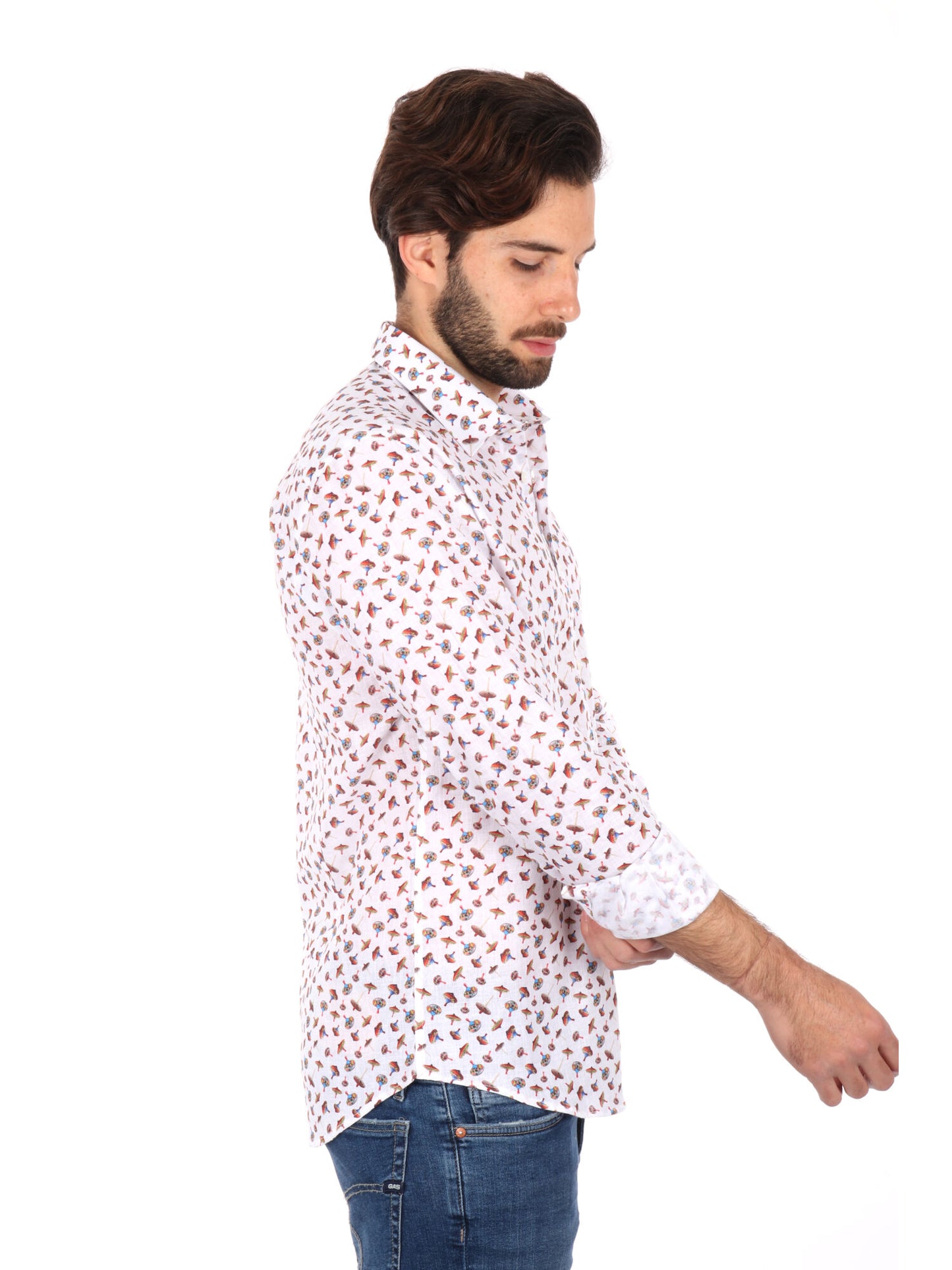 CAMICIA ISPICA FB UOMO BIANCO