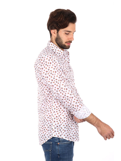 CAMICIA ISPICA FB UOMO BIANCO