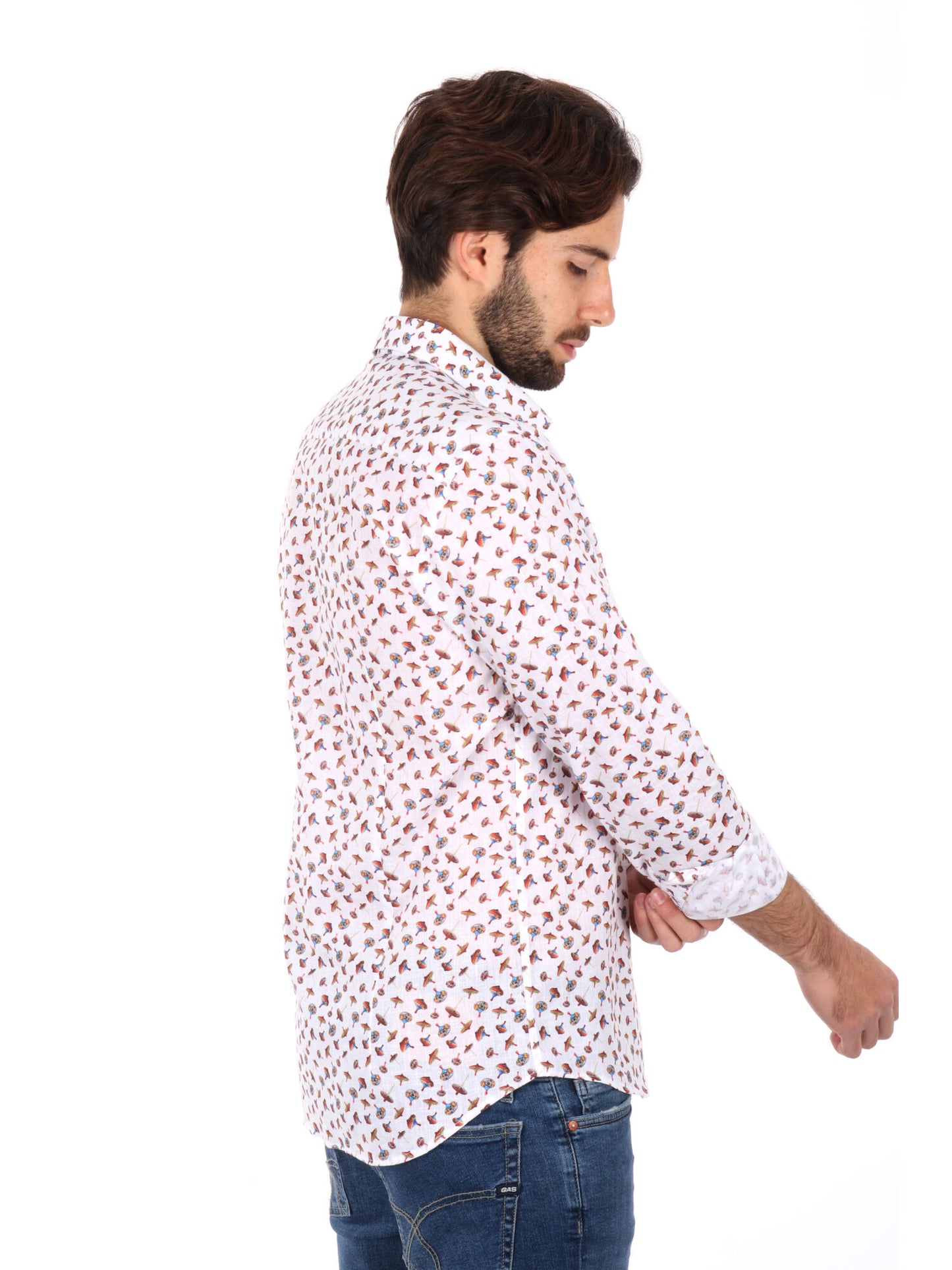CAMICIA ISPICA FB UOMO BIANCO