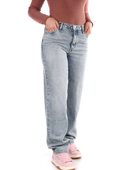 DENIM 90'S LOOSE CALVIN KLEIN JEANS DONNA  JEANS CHIARO