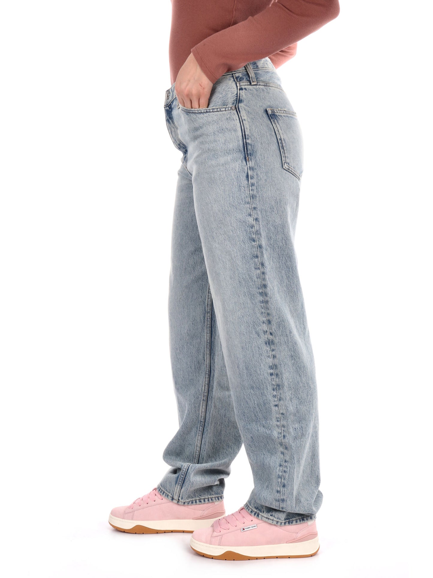 DENIM 90'S LOOSE CALVIN KLEIN JEANS DONNA  JEANS CHIARO