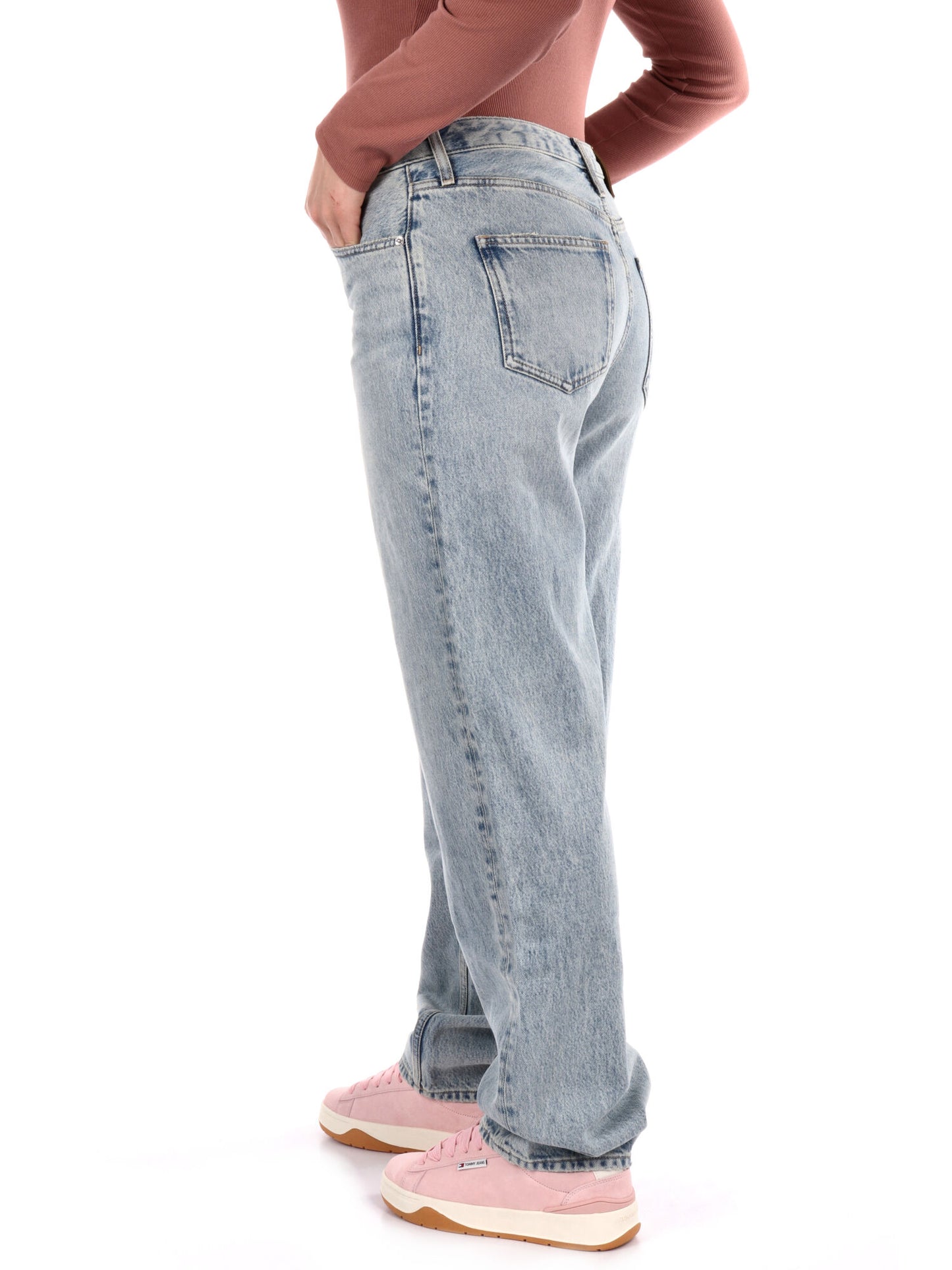 DENIM 90'S LOOSE CALVIN KLEIN JEANS DONNA  JEANS CHIARO