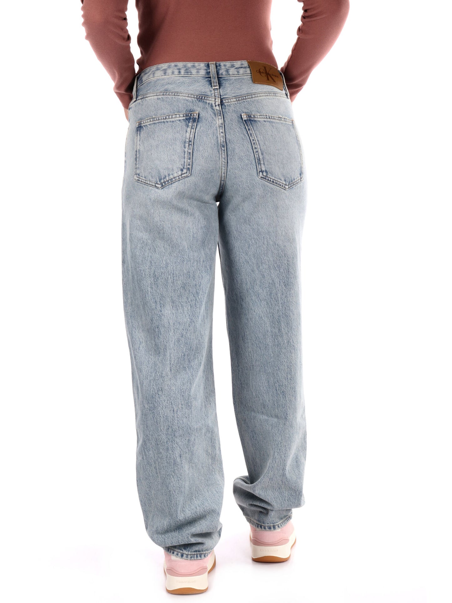 DENIM 90'S LOOSE CALVIN KLEIN JEANS DONNA  JEANS CHIARO