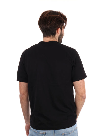 T-SHIRT BADGE REGULAR TEE CALVIN KLEIN JEANS UOMO NERO
