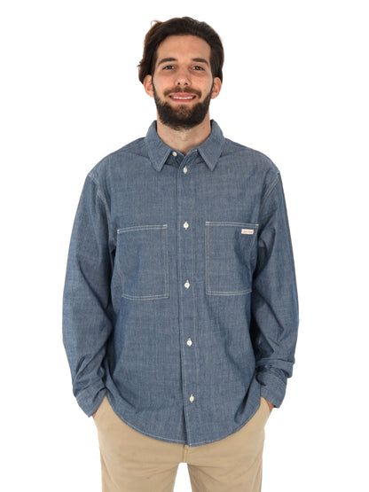 CAMICIA EASY CHAMBRAY CALVIN KLEIN UOMO JEANS