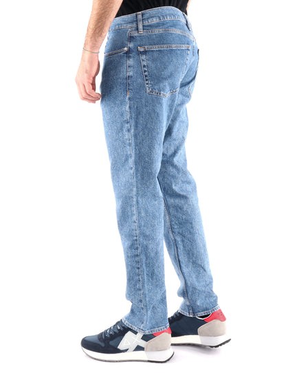 DENIM SLIM STRAIGHT CALVIN KLEIN JEANS UOMO JEANS