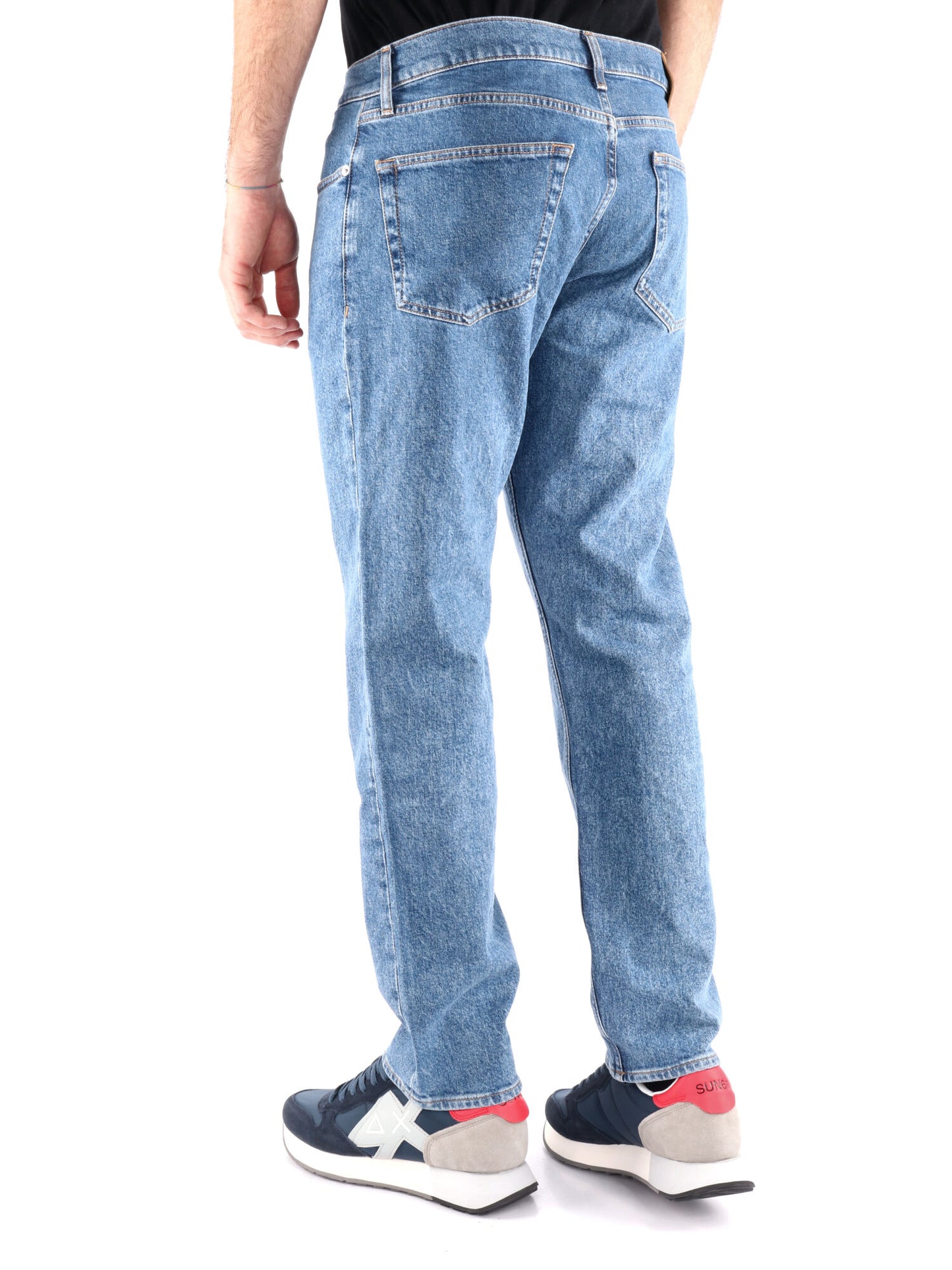 DENIM SLIM STRAIGHT CALVIN KLEIN JEANS UOMO JEANS